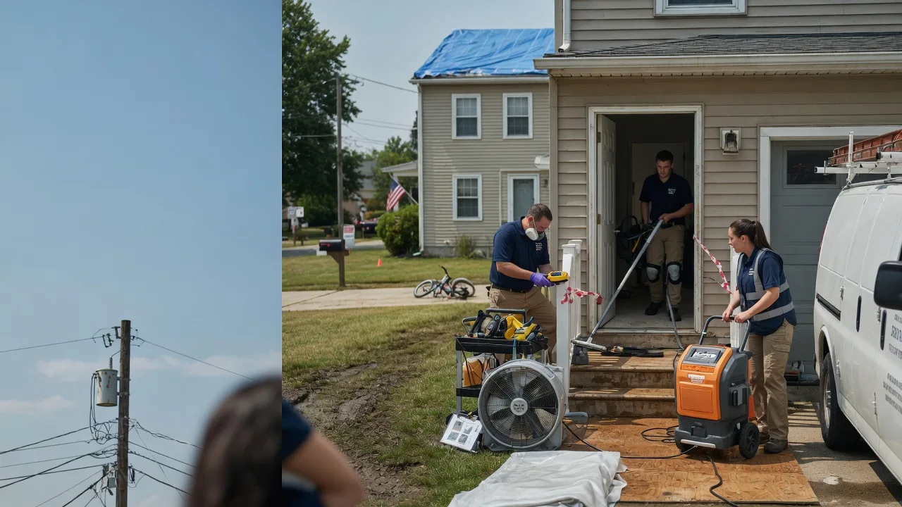 Water Damage Repair in Fraser, MI near me